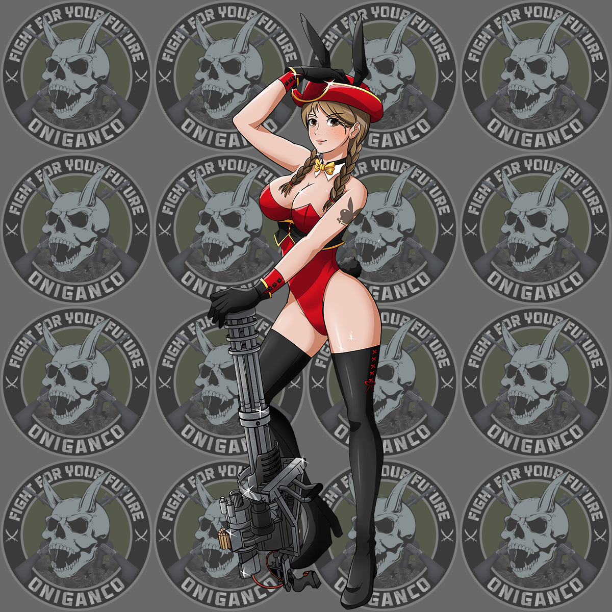 "Bunny" Full Body Sticker