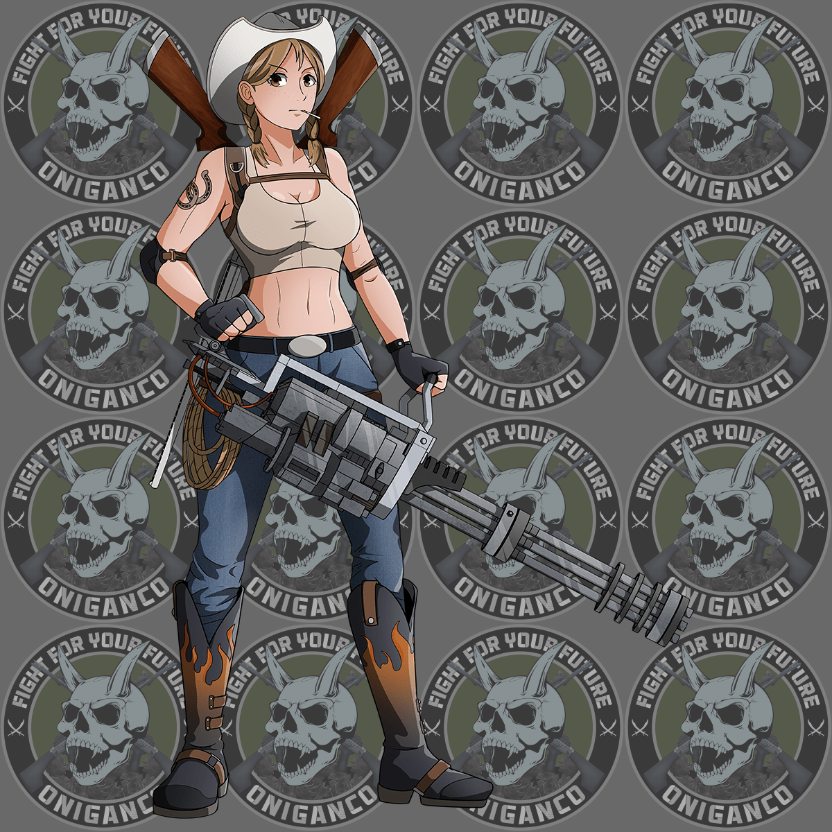 "V2" Full Body Sticker