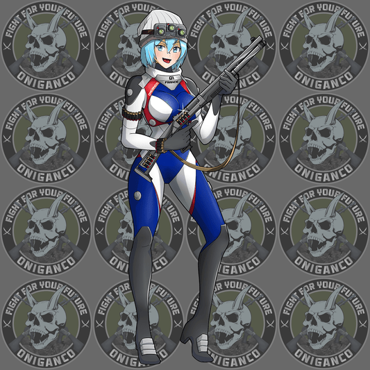 "Neon Gen Plug Suit" Full Body Sticker