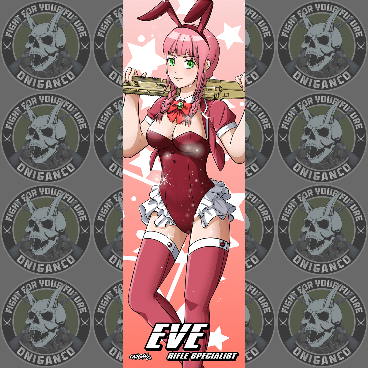 "Bunny" Slap Sticker