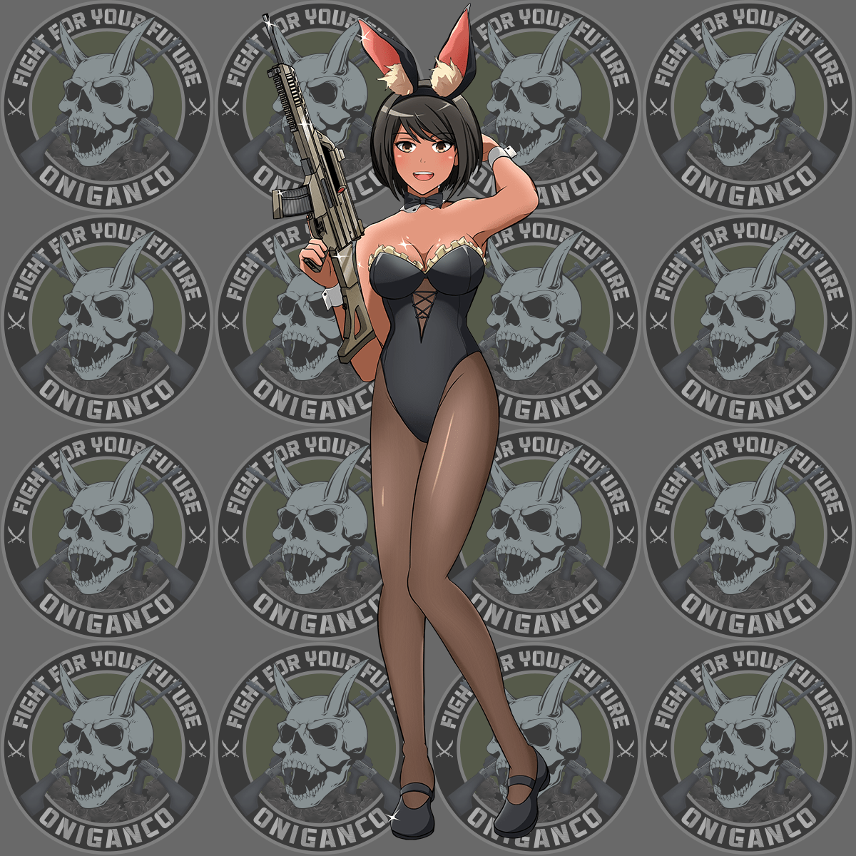 "Bunny" Full Body Sticker