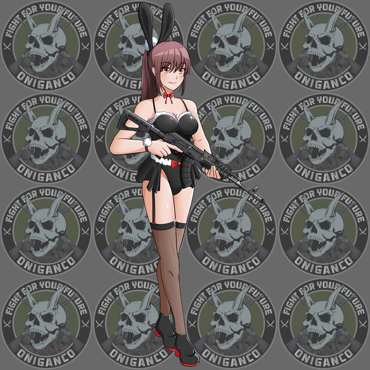 "Bunny" Full Body Sticker