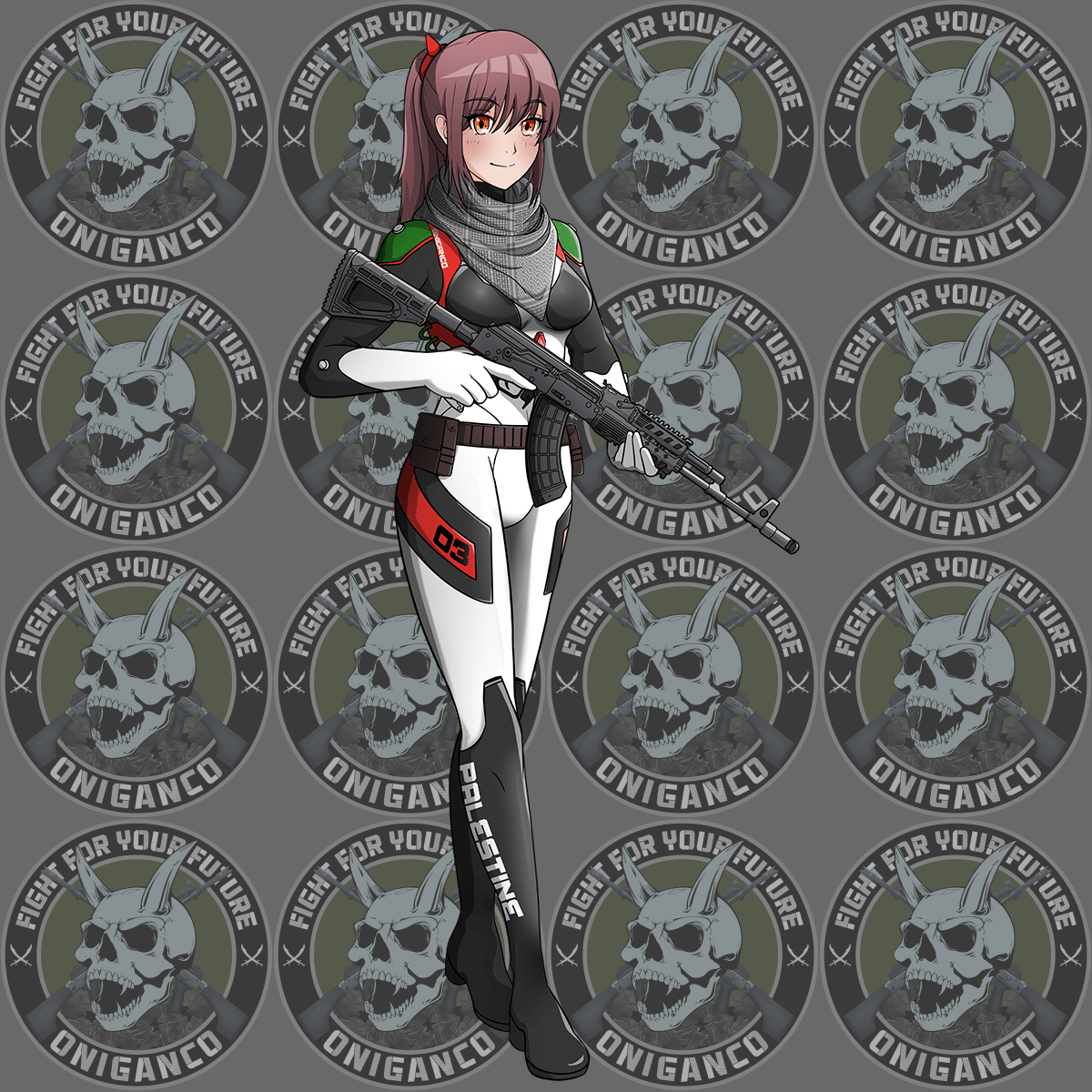 "Neon Gen Plug Suit" Full Body Sticker