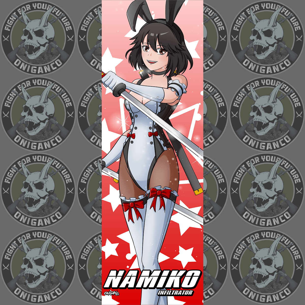 "Bunny" Slap Sticker