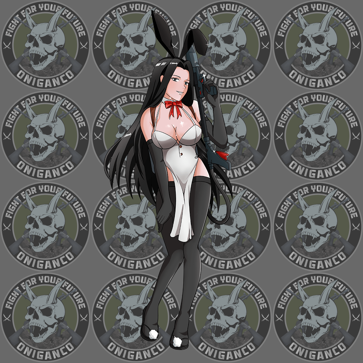 "Bunny" Full Body Sticker