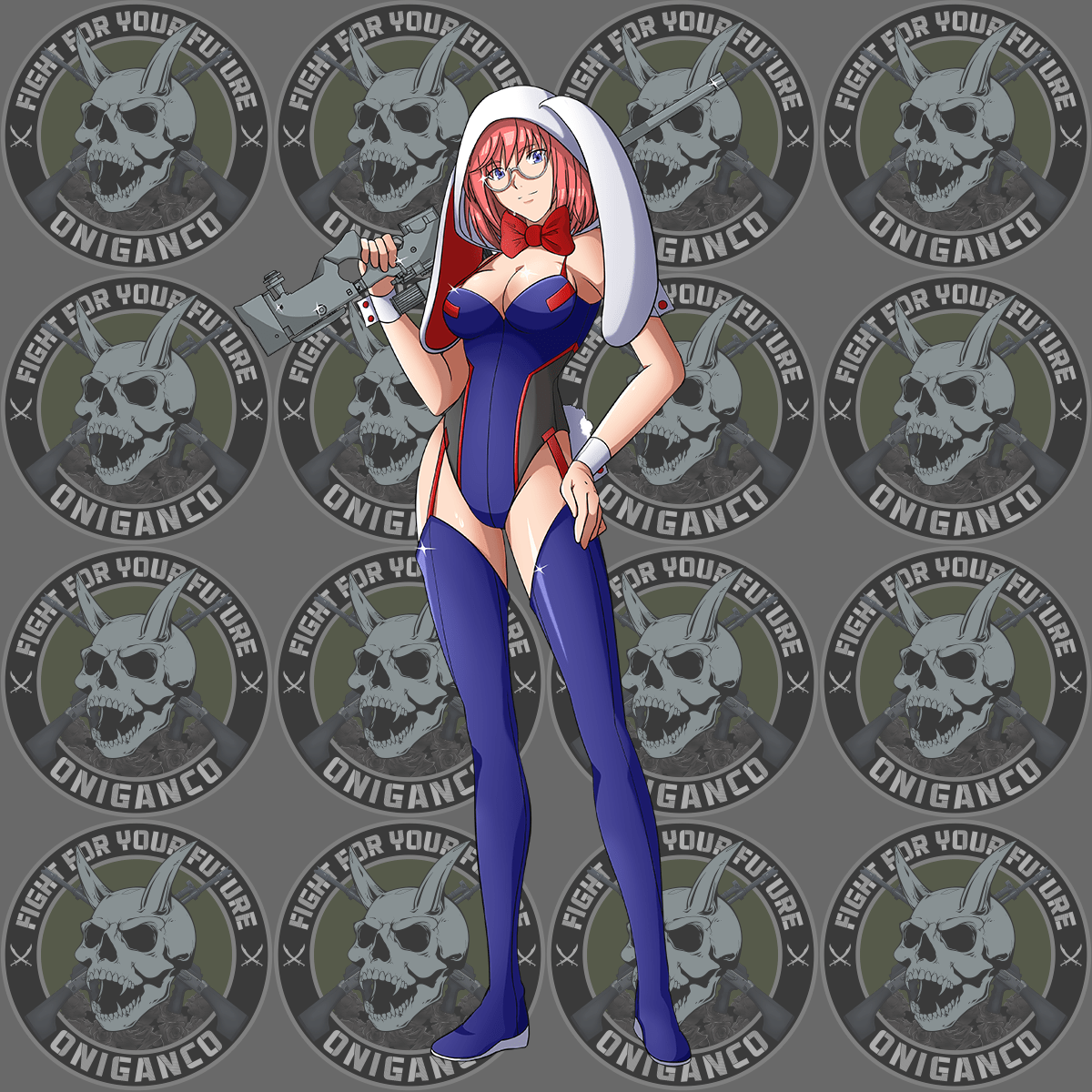 "Bunny" Full Body Sticker