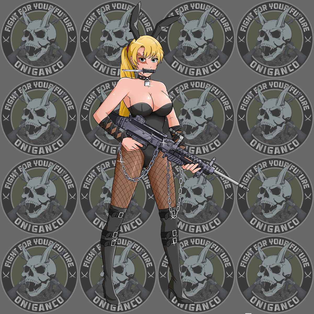 "Bunny" Full Body Sticker